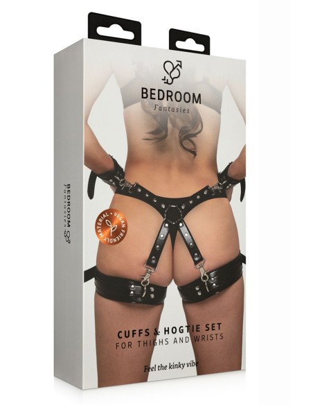 Ensemble menottes et croix hogtie - Bedroom Fantasies